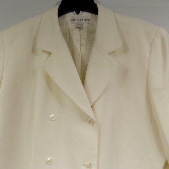 Jones New York Double Breasted Suit Jacket Size 16 - Picture 3 of 8